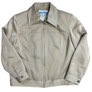 Nine & Company Womens Jackets Size 4 Beige Coats camel Full Zipper